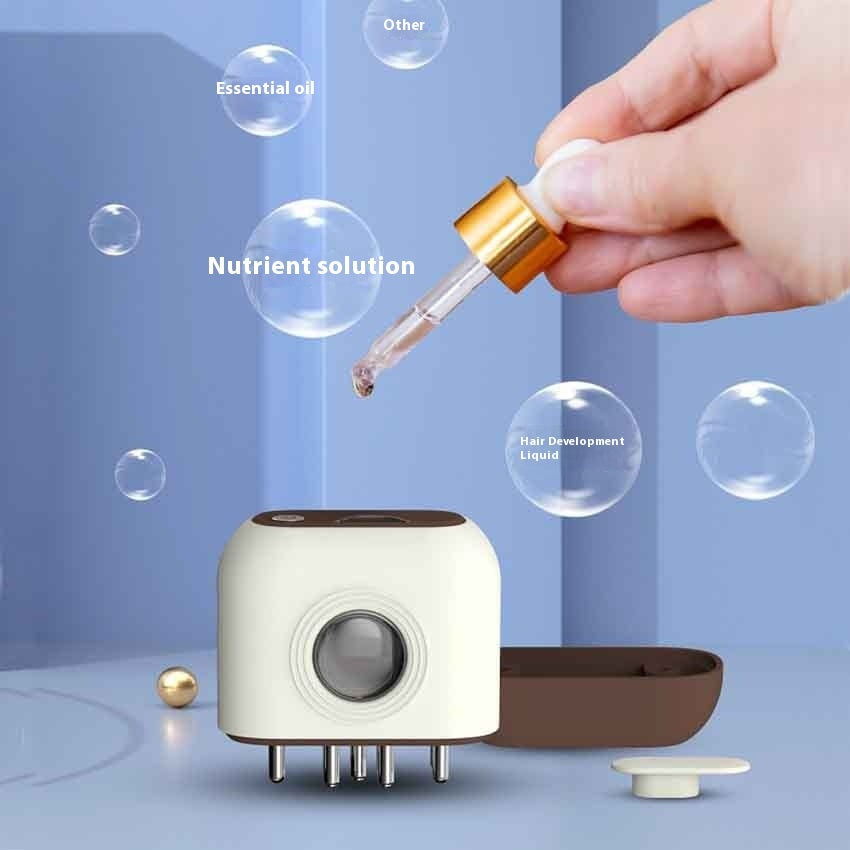 Red Blue Light Micro Current Scalp Medicine Massager